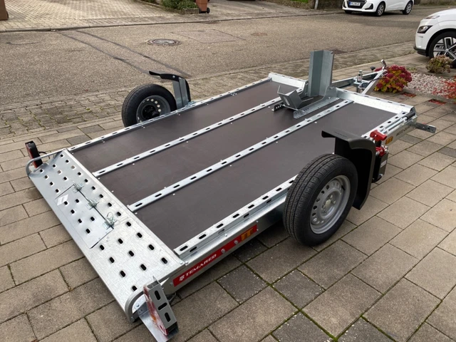 NEU Temared 750KG Motoradanhänger Quad Absenkanhänger NEU Temared 750KG Motoradanhänger Quad Absenkanhänger