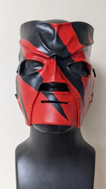 WWE Leather Kane 1997 Wrestling Mask Replica Wwf Custom *Made to Order*