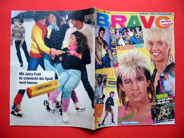 Bravo Heft 28/1983 Kajagoogoo / NENA /  Kim Wilde / Geschenk für 40. Geburtstag 2