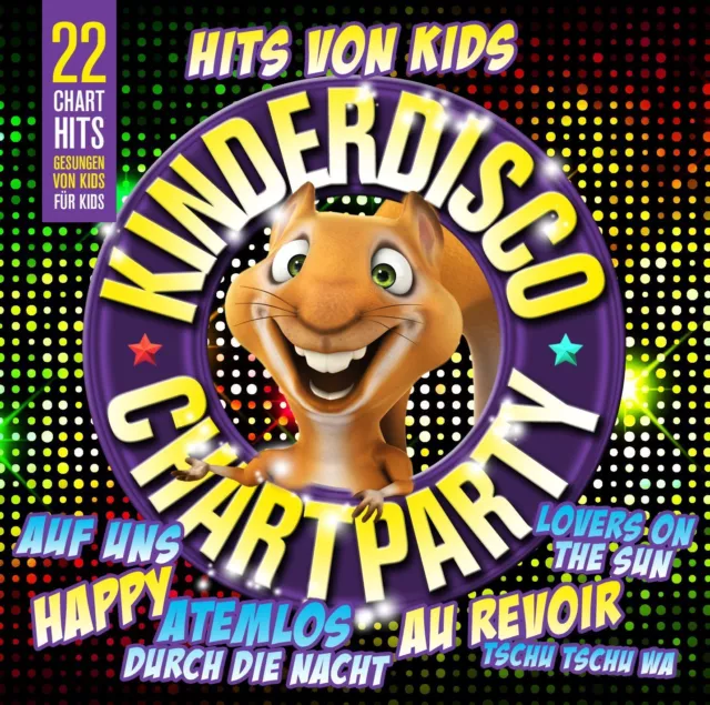 Kinderdisco Chartparty - CD  Neu & Eingeschweißt!