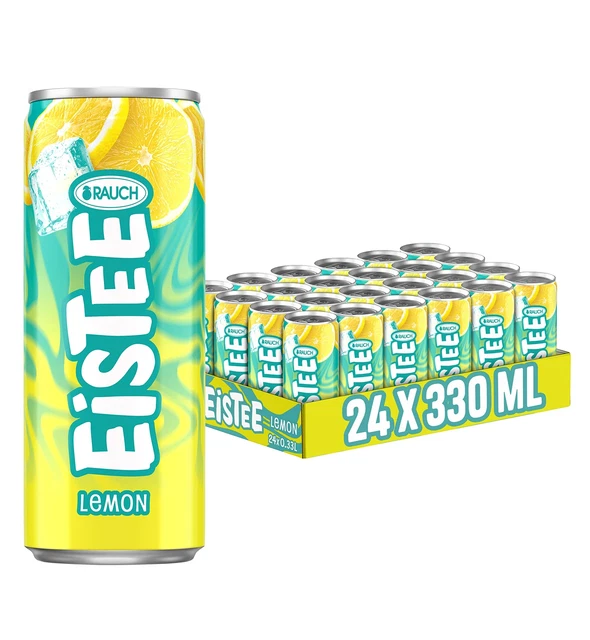 Fumo tè freddo limone limoni fruttati 23 x 330 ml incl. 5,75 cauzione NUOVO MHD 11/24