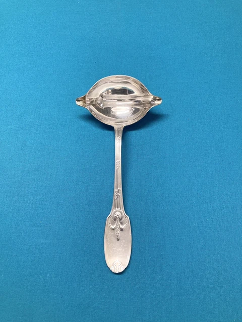 Cuillère à Sauce Christofle SPATOURS – Métal Argenté – Gras/Maigre
