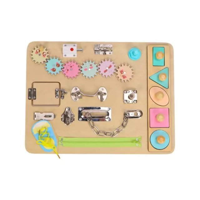 Dementia Wooden Sensory Board – Anxiety Relief  Relaxation Activity |