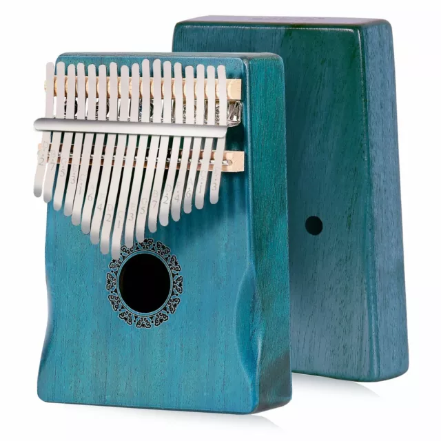 EASTTOP Kalimba 17 Key Thumb Piano Mbira for Beginner w/Gig Bag Tuner Hammer US