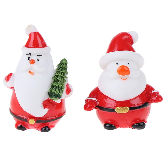 Santa Claus Snowman DIY Miniature Figurine Xmas Garden Decor Micro Landsc Sh-yy 10