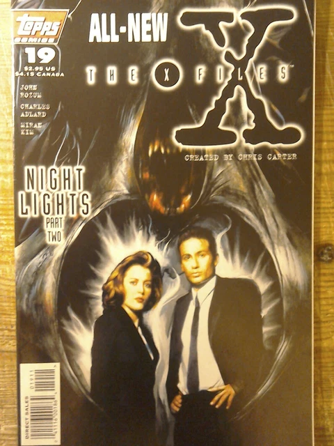 Topps Comics.All New The X Files.Night Lights Part 2.June 19th 1996.