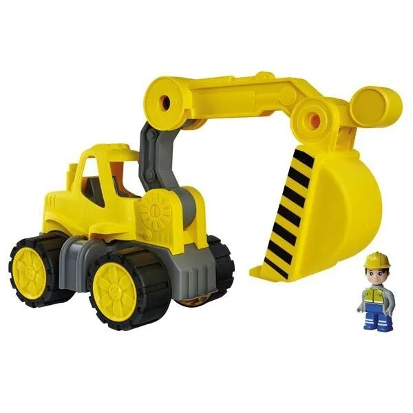 Sandspielzeug Bagger BIG-Power-Worker Bagger + Figur