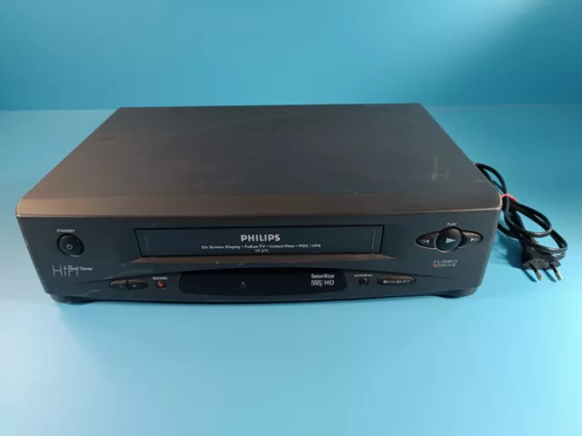 Philips VR675/02 VHS Videorecorder - Videorekorder - schwarz