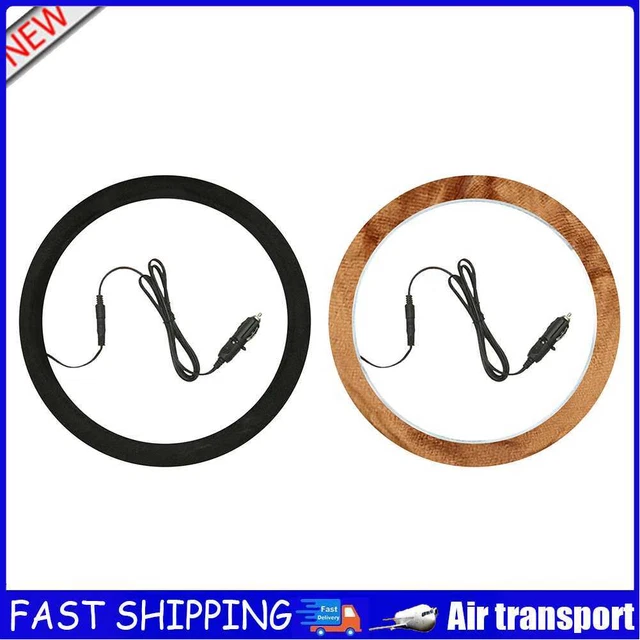 Electric Heating 10W Car Steering Wheel Cover Vehicle Warm Anti-Skid Protector
