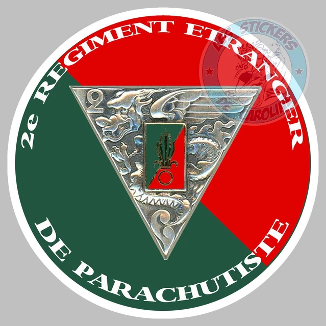 Patch Brodé Légion Étrangère – 2ème Étranger Parachutiste – Militaire