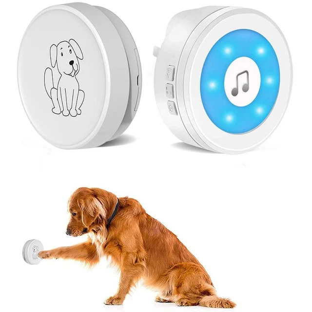 YIROKA Dog Door Bell, self-Powered Potty 1 Receivers + 1 Transmitters