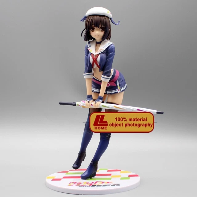Anime Saekano Fine Megumi Kato Uniform girl cute Action figure Statue Toy Gift