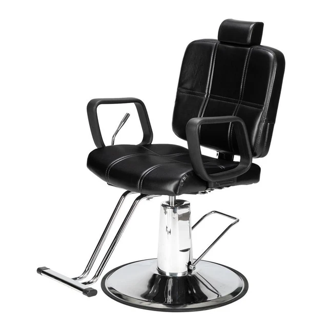 Heavy Duty Stylist Barber Recline Chair Salon Beauty Shampoo Hair Equipment