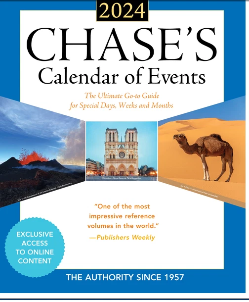 CHASE'S CALENDAR OF Events 2025 The Ultimate Goto Guide for Special