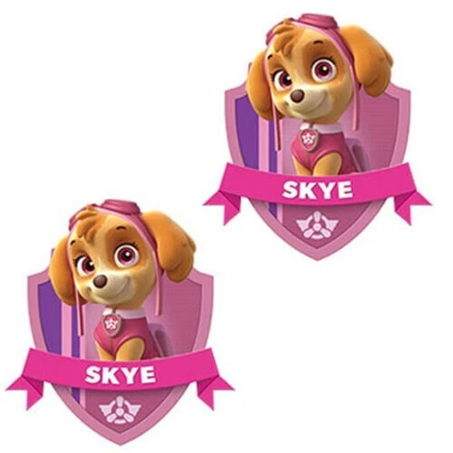 SKYE PAW PATROL CAKE TOPPER EDIBLE ICING PRINT CAKE DECORATIONS, free ...