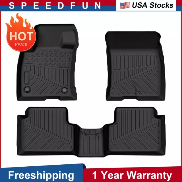 FIT 2022 2023 2024 Ford Maverick Floor Mats Liners AllWeather 3D TPE