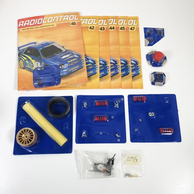 DEAGOSTINI BYCMO SUBARU IMPREZA RC Remote Control Car PARTS