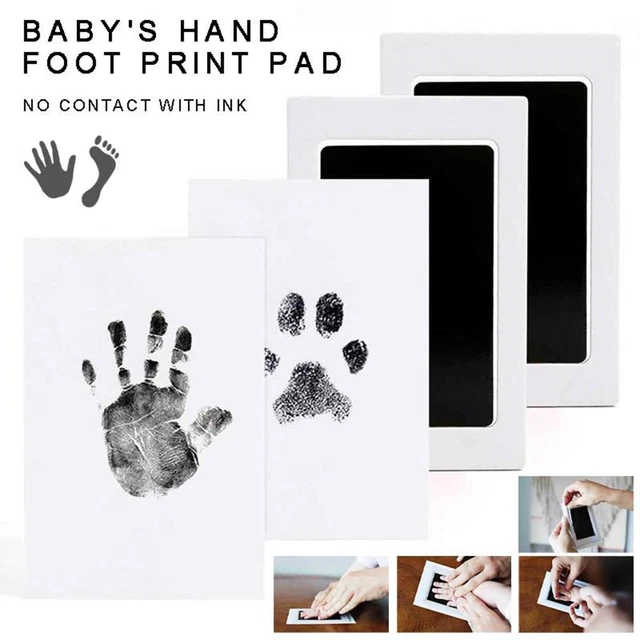 Baby Paw Print Ink Pad Pet Cat Dog Handprint Footprint Pads Stamp Souvenir Kit