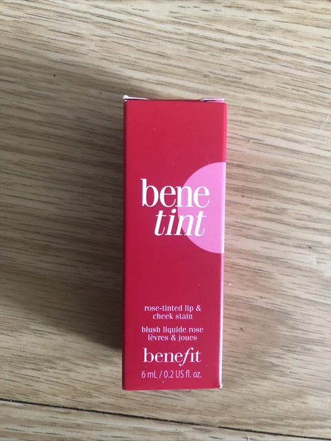 Maquillaje Benefit Benetint. 6 ml. Totalmente nuevo y en caja