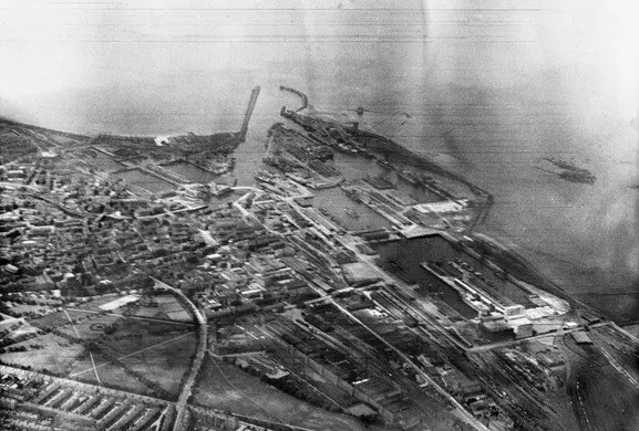 Leith Docks Edinburgh Scotland 1930s OLD PHOTO 3