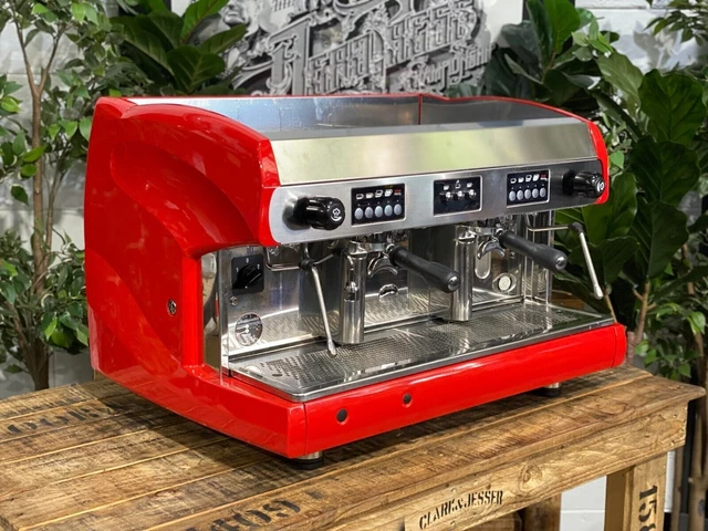 Macchina Da Caffè Espresso Wega Polaris 2 Gruppi Tazza Alta Rossa 12