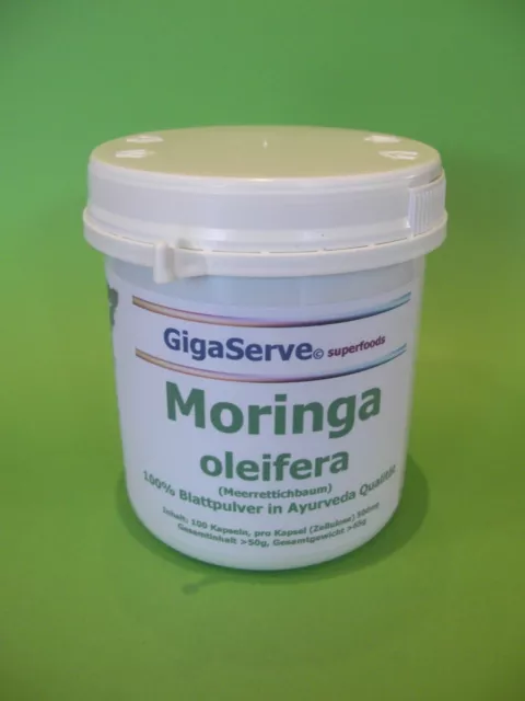 Moringa oleifera 300 Vegi Kapseln a 600mg vegane Ayurveda Qualität vom Himalaya