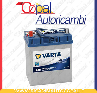 Dynamic BATTERIA AUTO VARTA Blue Dynamic 540 126 033-40 Ah 40Ah 330 A pos: DX 