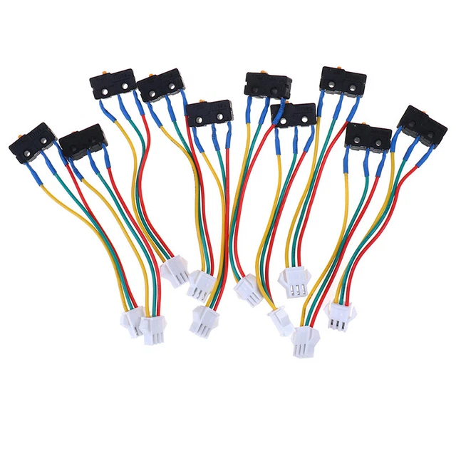10pcs Gas Water Heater Micro Switch Three Wires Small On-off Con_tu