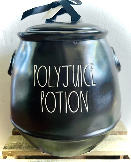 NEW RELEASE HARRY Potter Rae Dunn “Polyjuice Potion” Black Cauldron