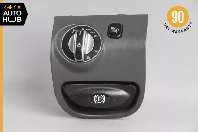 03-12 Mercedes R230 SL500 SL550 SL55 AMG Headlight Control Switch Charcoal OEM