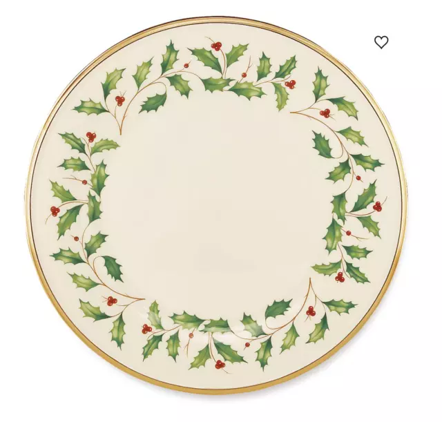 Lenox Holiday Dinner Plate P5512
