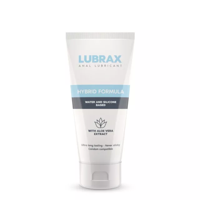 Lubrificante sessuale ibrido gel intimo anale a basse acqua e silicone vaginale