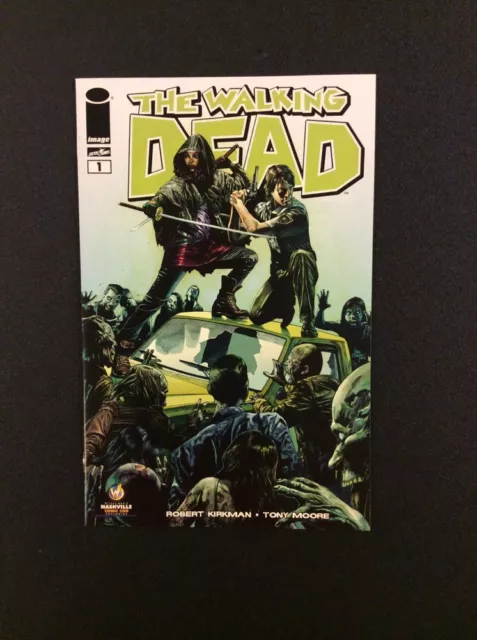 WALKING DEAD #1 Comic Book Wizard World Nashville Con 2013 Exclusive Variant NM