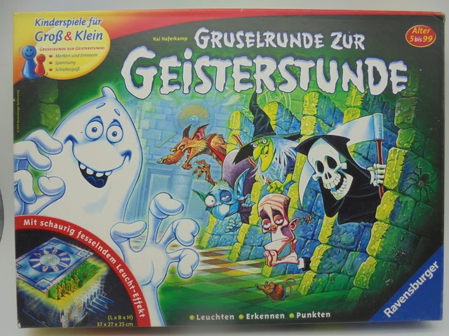 Gruselrunde zur Geisterstunde RAVENSBURGER mit Schauer-Lampe
