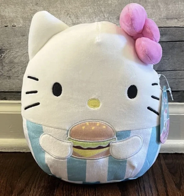 HELLO KITTY 12'' Burger Hello Kitty Squishmallow By Sanrio £23.54