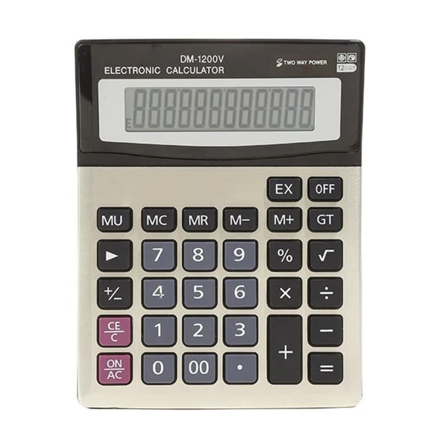 CALCULATRICE BUREAU 12 CHIFFRES