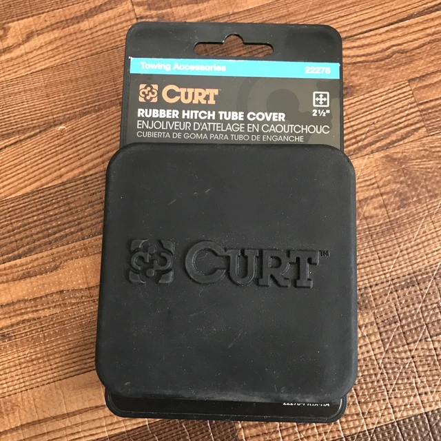 Curt 2-1/2" Rubber Hitch Tube Cover Protect a wiring harness x 22278