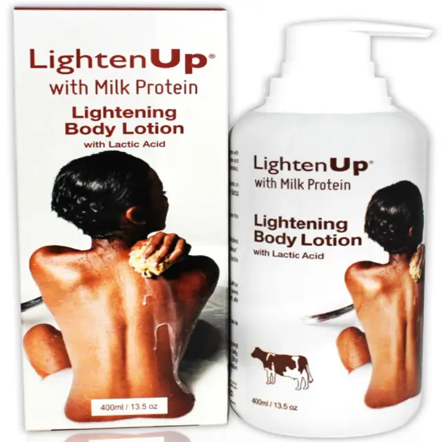 with Milk Protein Dark Spots Oily Skin Beauty Body Lotion 400Ml