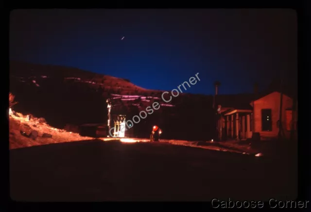 D&RGW Railroad snowshed Cumbres CO 35mm Ektachrome Slide Al Chione C11-6
