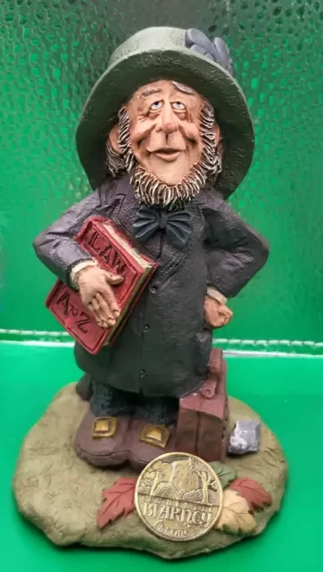 Declans Finnians Guardians of the Blarney Stone Leprechaun Law Attorney Figurine