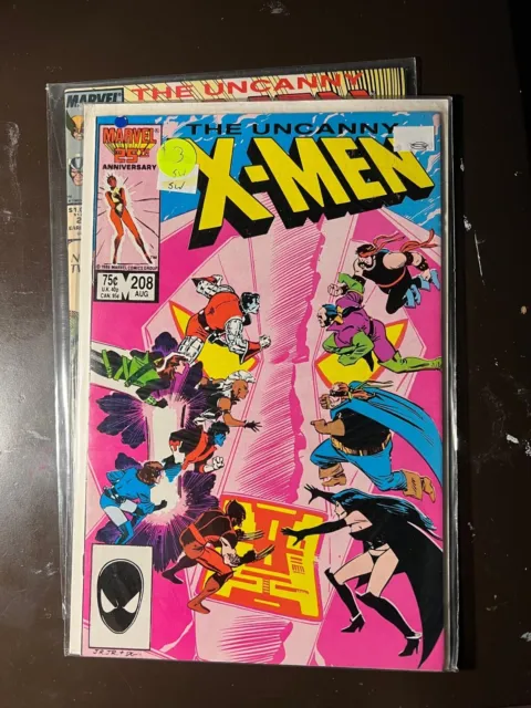 The Uncanny X-Men 208 (vol. 1, Aug 1986) “Retribution” Nimrod & #233 Brood