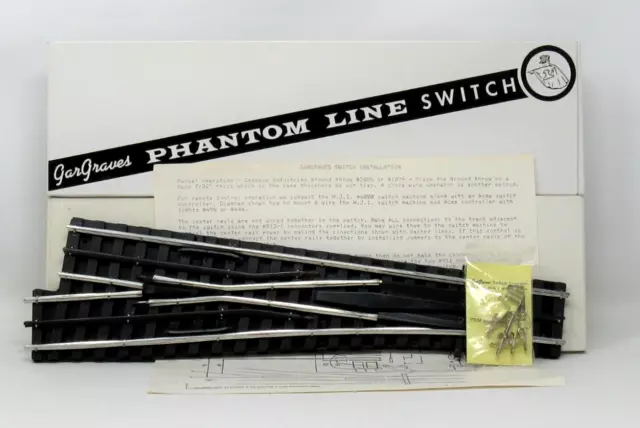 GARGRAVES O Gauge Phantom Line LEFT-Hand Manual Switch "Regular" C9