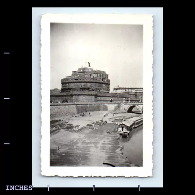 Vintage Photo CASTEL SANT'ANGELO ROME ITALY