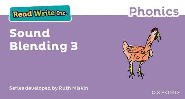 READ WRITE INC. Phonics: Sound Blending Book 3 by Ruth Miskin Paperback ...