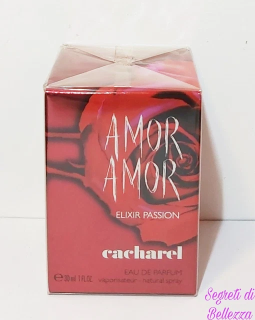 AMOR AMOR ELIXIR Passion Cacharel 30 Ml Eau De Parfum Vaporisateur