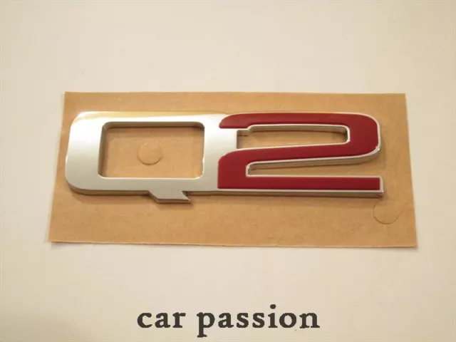 Écrit Armes Q2 Pour Alfa Romeo 147 Gt Original Arrière Logo Emblem Panneau