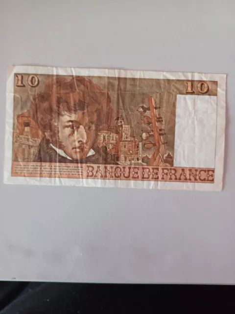 France Billet de 10 Francs Berlioz du 02/03/1978