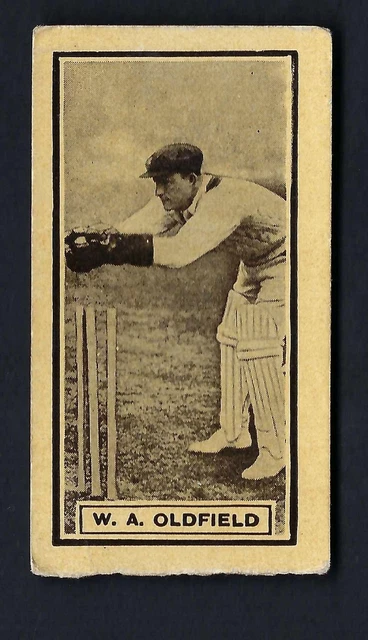 Thomson - The World's Best Cricketers (Mauve) - #7 W A Oldfield, New South Wales