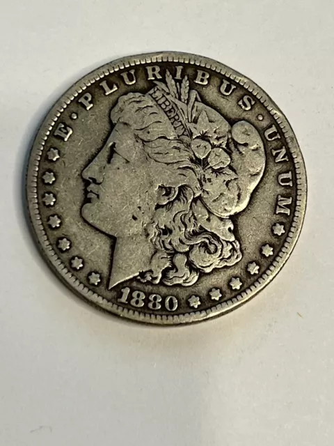 1880-S Morgan Silver Dollar Silver Coin