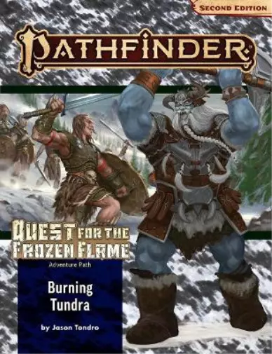 Jason Tondro Pathfinder Adventure Path: Burning Tundra (Quest for  (Taschenbuch)